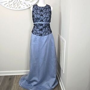 Alfred Angelo Embroidered Formal Two Piece Dress Size 12